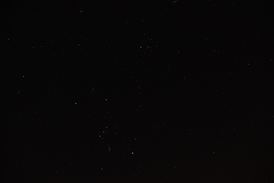Den Himmelsjäger Orion und den Stier findet man im Moment abends in südlicher Richtung